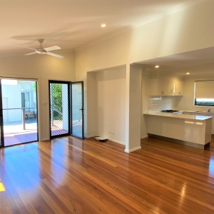 Beautiful timber floorboards throughout